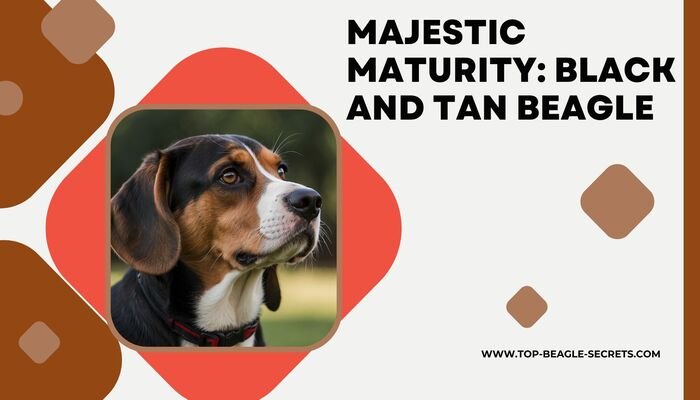 Majestic Maturity: The full grown Black and Tan Beagle