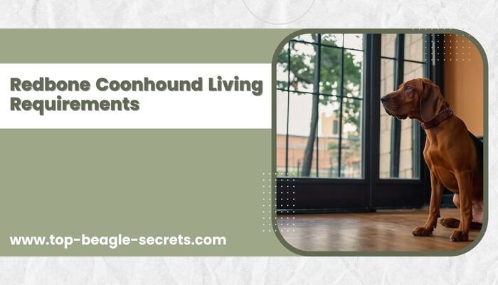 Redbone Coonhound Living Requirements