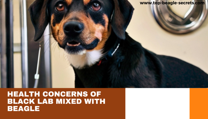 Health concerns of Black Lab mixed with Beagle